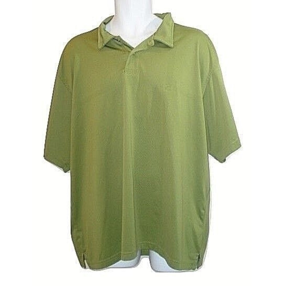 Izod Polo Golf Shirt Cool FX Series Green Mens Size 2XL